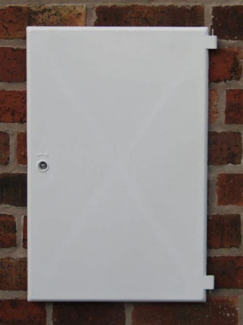 electric metre box door|electric meter box door screwfix.